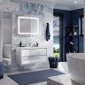 Тумба с раковиной Aquaton Римини 100 белый глянец