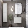 Тумба с раковиной Aquaton Сохо 60 cлэйт, галька серая