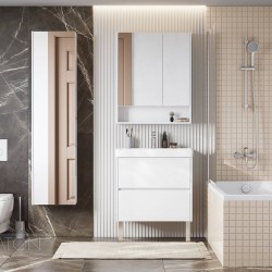 Тумба с раковиной Aquaton Сканди 70 белый